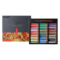 晨光油画棒36色手指晕染超顺手浓彩丝滑软性重彩AGM900F6