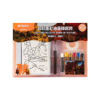 晨光油画棒色料稳定浓彩丝滑超软重彩主题套装秋季AGM900J6