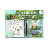 晨光油画棒浓彩饱和叠色丝滑超软重彩主题套装春季AGM900J4