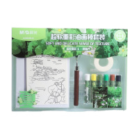 晨光油画棒色彩柔和不刺眼超软重彩主题套装夏季AGM900J5