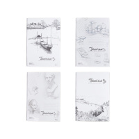 晨光速写本8K50页*2本纸张厚实APYMN135(包装随机)