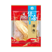 绿帝墨鱼干肉质紧实肥厚体型完整劲道有韧性淡晒入味咸淡适中335g