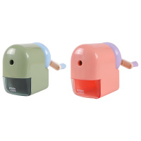 晨光削笔机两个装防滑底座省力环可调APS906R9(颜色随机)