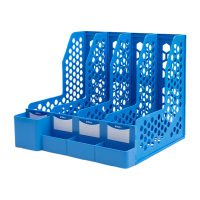 晨光文件筐文件收纳整洁便利多功能四联蓝色ADM929R0B