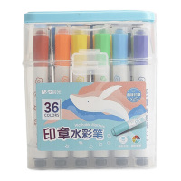 晨光水彩笔36色久握绘画不累手叠色自然印章款ACP901E4