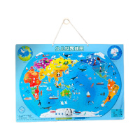 晨光世界地图墙面桌面全适配便携新版信息少儿款ASD998F0