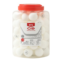 晨光乒乓球60个回弹均匀耐磨耐打材质坚韧白色AST09319