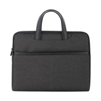 晨光手提包大容量耐用商务上班族深灰色ABB904F7K17