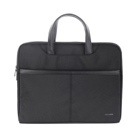 晨光手提包大容量双层设计简约大方商务上班族黑色ABB904F7A