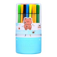 晨光水彩笔48色颜色鲜艳色彩丰富细杆六角蓝色ACP901P9B