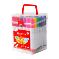 晨光水彩笔36色勾画涂写方便字迹清晰锥形头易可洗ACP901DJ
