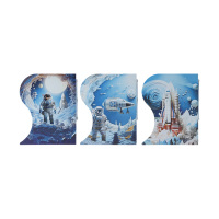 晨光书立收纳方便整洁有序加大金属伸缩航天系列ABS917F7