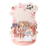 晨光按动中性笔书写顺滑架装光樱号款黑色0.5AGPJ9901A