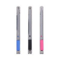 晨光美工刀9mm韧性好方便切割自动锁定刀头活动装ASS913Z6