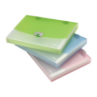 晨光风琴包两个装银锐透明手感舒适AWT90961(颜色随机)