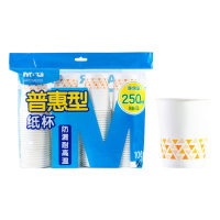 晨光纸杯250ml100只两袋装手感舒适普惠型ARCN8250