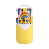 晨光水彩笔36色两桶装可洗六角书写顺滑米菲款FCP901U5