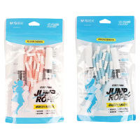 晨光跳绳两根装防滑手柄锻炼实用轻便小巧轻型竹节绳AST97475