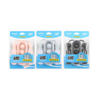 晨光跳绳两条装顺滑耐用金属轴承PVC绳AST97483(颜色随机)