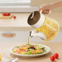 美厨油壶800ml大容量设计多用玻璃调料易清洗MCPJ3235