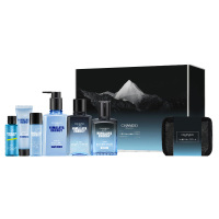 自然堂保湿礼盒保湿舒缓洁面水乳男士喜马拉雅冰川(三件套)