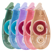 晨光双面胶12m5支装精准涂抹不易出错方便省时AJD74731