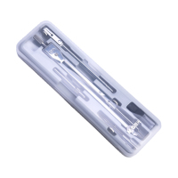 晨光圆规五件套耐用耐摔轻松绘图流畅稳定金属型ACSN1372