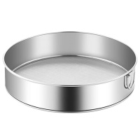 美厨面粉筛30cm精打细磨容易清洗一体成型不锈钢MCPJ3451