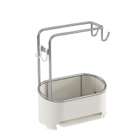 美厨置物架厨房海绵抹布洁具多功能蛋形侧面款MCZW3693