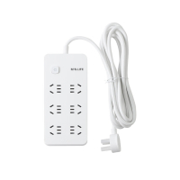 晨光插座6位1.8米延长线操作方便易于安装AEA986A8