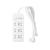 晨光插座6位3米线缆自然垂落操作方便不拉扯延长线AEA986A0