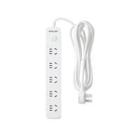 晨光插座5位3米延长线外观简洁触感舒适线条流畅AEA986B3