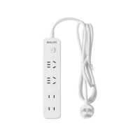 晨光插座4位1.8米延长线外观简洁便捷线条流畅AEA986C3