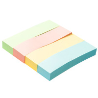 晨光便条纸100张*12包四分条3*3纸张厚实自粘YS-13