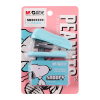 晨光订书机小巧Rocky&Banny套装独立包装SBS91670
