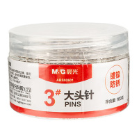 晨光大头针轻松按压手感舒适使用便利PVC筒装ABS92601