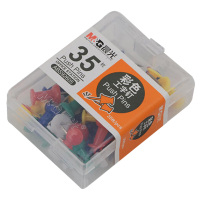 晨光工字钉30枚*10盒使用方便彩色PP盒装ABS92605