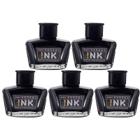晨光墨水60ml*5瓶速干使用快捷碳素墨香黑色AICW9001