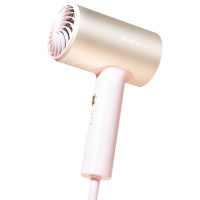 素士电吹风负离子大风力护发速干大风力防烫设计冷热循粉金色H5