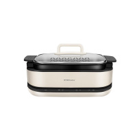 荣事达电火锅6L一键升降多功能双层分体式RHG-SJ60E