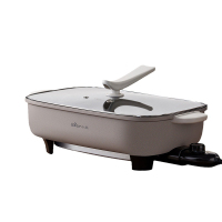 小熊电火锅一体两用火锅专用锅烤鱼锅家用多功能锅烤涮DHG-D80F3