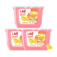 立白洗衣凝珠柔顺留香香柔倍净浓缩型洗衣液小苍兰凝珠272g*3盒