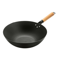 美厨炒锅32CM氮化耐磨耐用燃气炉电磁炉通用MCC8786