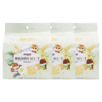 三只松鼠沙琪玛酥软传统糕点早餐小吃零食鸡蛋味170g*3袋