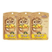 三只松鼠芒果干厚切果肉唇齿留香细腻软糯休闲美味零食60g*3袋