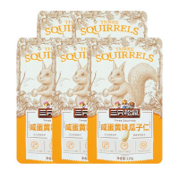 三只松鼠瓜子仁精筛细选仁大饱满高温烘烤咸蛋黄味110g*5袋