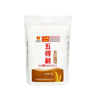 五得利小麦粉七星雪晶面粉包子饺子通用面粉5kg
