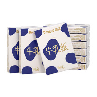德佑手帕纸7抽9包*3提便捷润而不湿牛乳款10040160