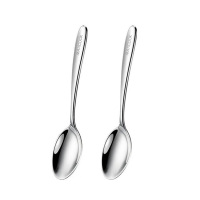 MAXCOOK美厨不锈钢儿童勺2支装防腐防锈防摔耐用MCCU4643