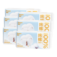 德佑洗脸巾50g100片*6包舒适纯棉抽取式2001DYCT349